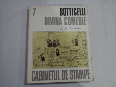 seria CABINETUL DE STAMPE - BOTTICELLI DIVINA COMEDIE - A. E. BACONSKY foto