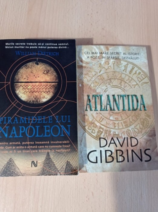 David Gibbins - Atlantida / William Dietrich - Piramidele lui Napoleon