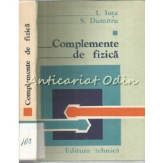 Complemente De Fizica I - I. Inta, S. Dumitru