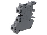 Terminal de şine PHOENIX CONTACT 800V cu şurub, poliamidă, montaj TS35/TS32
