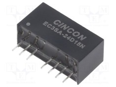 Convertor DC/DC 3W CINCON, Intrare 18-36VDC, Ie?ire 15VDC ?i -15VDC foto