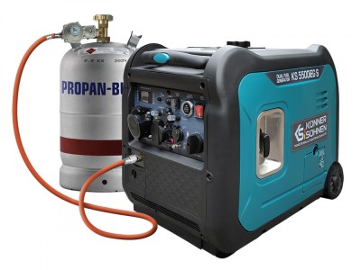 Generator pe gaz benzina de tip invertor Konner Sohnen KS 5500iEG S foto