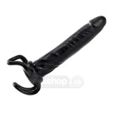 Inele pentru penis - Toyz4Lovers Foarte Vandut Penis Subtire Dildo Strap-on Negru