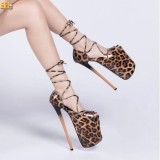 Sandale Sexy Animal Print Size 39, STD