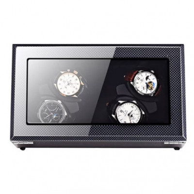 Cutie intors ceasuri automatice iUni, Watch Winder 4 Carbon foto