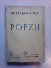Poezii 1905 - OCTAVIAN GOGA foto
