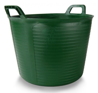 Galeata FLEXTUB din plastic verde Nr.3 (40 L) - RUBI-88728 foto