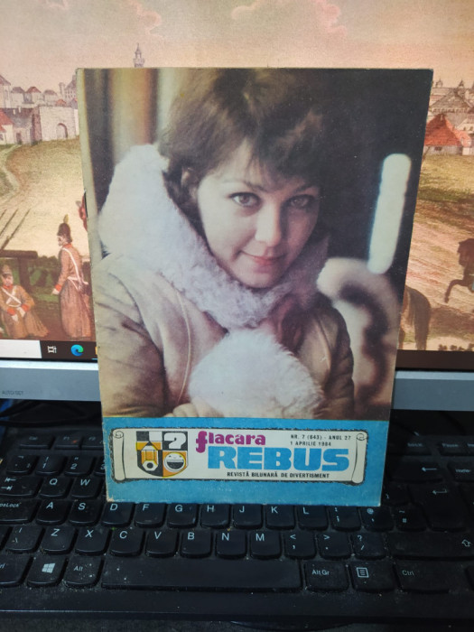Flacăra Rebus, revistă de divertisment, nr. 7 (643) anul 27, 1 apr. 1984, 151