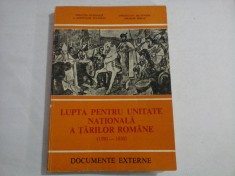 LUPTA PENTRU UNITATE NATINALA A TARILOR ROMANE (1590-1630) - DIRECTIA GENERALA A ARHIVELOR STATULUI, INSTITUTUL DE ISTORIE ,,NICOLAE IORGA&quot;