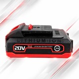 Acumulator Li-Ion Sofia CONCEPT&reg;, 20V, 2000 mAh pentru Masina de gaurit si Insurubat, Rosu Negru