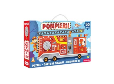 Puzzle Pompierii, - Editura Mimorello foto