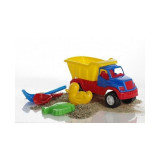 Set camion mare cu lopatica, grebla pentru copii Costinesti 33x33x16 cm, Burak Toys