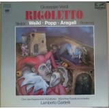 Editie cartonata 3XLP Giuseppe Verdi, Lamberto Gardelli &lrm;&ndash; Rigoletto (EX)