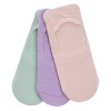 șosete Dama, Invizibile, Set 3 Perechi, Multicolor, Oem