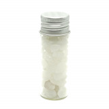 Sticla cu cristale naturale de cuart alb laptos mica - 4cm, Stonemania Bijou