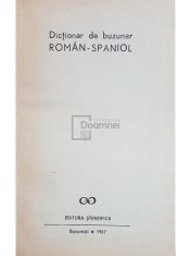 Gregorio Escudero - Dictionar de buzunar roman-spaniol (Editia: 1967) foto
