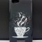 Toc Back Case Design Coffee ZTE Axon 7
