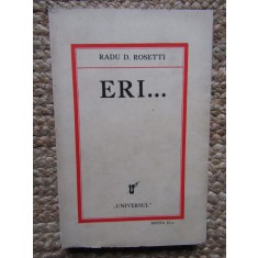 Radu D.Rosetti - Eri...