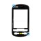 Husa frontala LG P350 Optimus Me Argintiu Negru