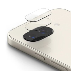 [Pachet 2x] Folie sticla camera Google Pixel 9a Ringke Camera Protector, transparenta foto
