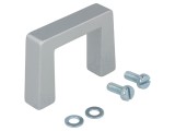 Manetă Aluminiu Gri 40mm x 57.5mm x 12.2mm