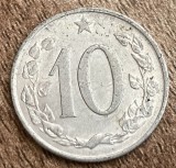 C50 - Moneda foarte veche - Cehoslovacia - 10 haler - 1968
