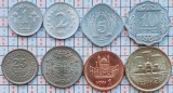 Set 8 monede Pakistan 1, 2, 5, 10, 25, 50 Paisa 1, 2 Rupees 1967-2005 UNC - A036, Asia