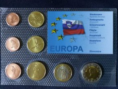 Set Euro - Probe - Slovenia 2006 , 8 monede