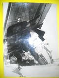HOPCT 537 H -FOTOGRAFIE VECHE D=20 / 18 CM-AVION/AVIATIE-DEZASTRU AVIATIC IN DESERT -FOTOGRAFIE AGENTIA ASSOCIATED PRESS PHOTOS 1947