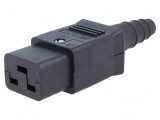 Conector Alimentare AC 16A 250VAC IEC 60320 PX0599