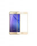 Geam Soc Protector Full LCD 4D Huawei P8 Lite (2017), P9 Lite (2017) Gold