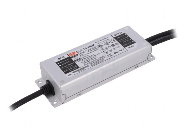 Alimentator LED DALI 75W 24V 3.15A