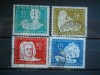 1950 SERIE GERMANIA DDR, Stampilat