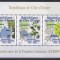 Coasta de Fildes 2005 - A 50-a aniversare a primelor timbre EUROPA, Colita, MNH