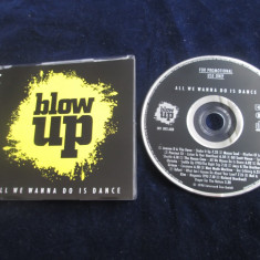 various - All We Wanna Do Is Dance _ cd,compilatie _ Blow Up (1990, Germania)