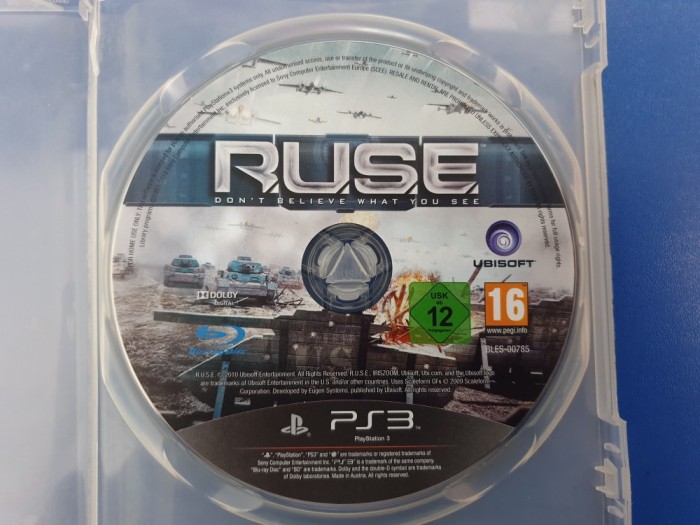 RUSE - joc PS3 (Playstation 3)