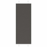 Jaluză plisată negru 80x200 cm Lățime țesătură 79,4cm poliester