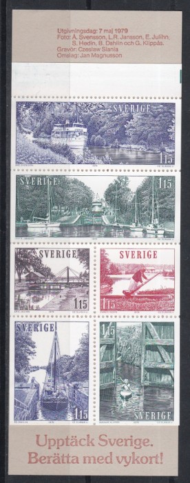 Suedia 1979 - Canalul G&ouml;ta, Carnet