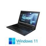 Laptop Lenovo P52, Hexa Core i7-8850H, 32GB DDR4, Quadro P2000, Win 11 Home