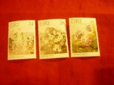 Serie Irlanda 1988 - Flora , 3 valori, Nestampilat