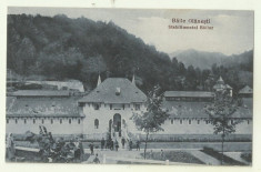 cp Olanesti : Stabilimentul Bailor - circulata, timbru, 1930 foto