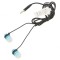 Căști In-Ear cu Microfon Negru/Albastru Jack 3,5mm