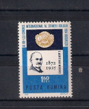ROMANIA 1964 - AL VIII-LEA CONGRES AL STIINTEI SOLULUI - BUCURESTI, MNH - LP 579, Nestampilat