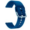 Curea silicon, compatibila Huawei Watch GT 3 Pro 43mm, telescoape Quick Release, Cobalt Blue