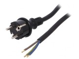 Cablu SCHUKO 4m Negru