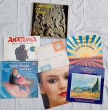 Lot 7 Discuri Vinil Muzică Clasică, Tangouri și Coloane Sonore - Stare Bună