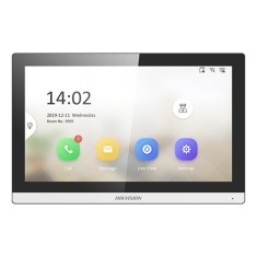 Monitor videointerfon TCP/IP, Wi-Fi, ecran LCD 7&#039;, Alarma - HIKVISION DS-KH6350-WTE1