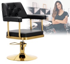 Scaun de coafat Ezra hidraulic rotativ pentru salonul de coafură scaun de coafor