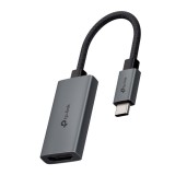 ADAPTOR video TP-Link, USB Type-C (T) la 1 x HDMI (M) 4K(3840 x 2160) la 60 Hz, gri &quot;UA520C&quot; (timbru verde 0.08 lei)
