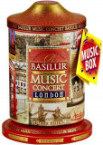 Ceai negru cu albastrele, amaranth si arome de ciocolata Music Concert London, 100g, Basilur